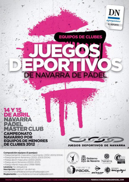 Campeonato Navarro por Equipos de Menores de Clubes 2012 - Juegos Deportivos de Navarra